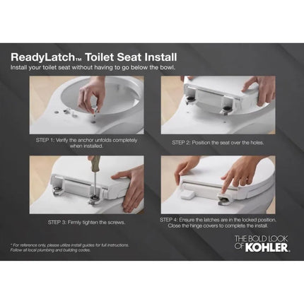 Slow-Close Toilet Seat – Elongated White Plastic by Cachet
