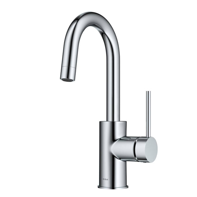 Oletto Single Handle 1-Hole Kitchen Bar Faucet with Modern Design