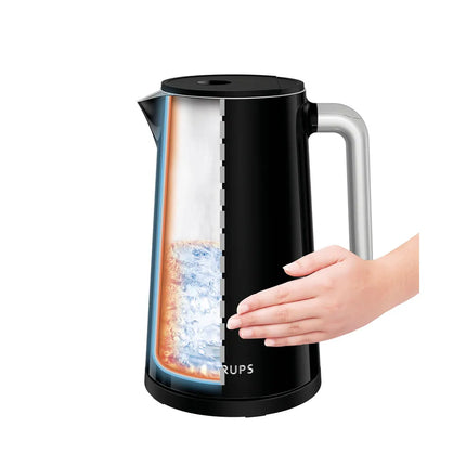 Smart Temp Digital Kettle – Black, Precise Temperature Control