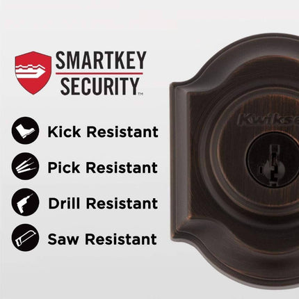 Montara Front Door Handle Lock Set Deadbolt Venetian Bronze Finish