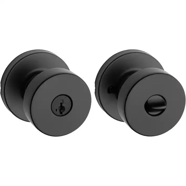 Pismo Modern Entry Door Knob with Lock and Key
