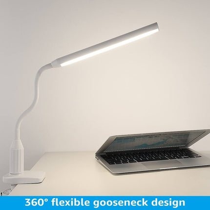 LED Clamp Table Lamp – Modern Desk Lamp for Office, Home, Dorm