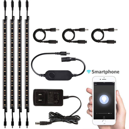 Smart LED Light Bar Dimmable Under Cabinet Lamp for Closet Storage