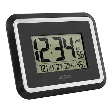 BBB84022 Atomic Digital Clock with Temperature & Humidity Smart Weather Display