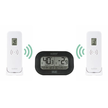 Wireless Kitchen Thermometer with Indoor Display – Easy Cooking Monitor