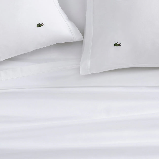 Percale 100% Cotton 4-Piece Sheet Set – Crisp Solid Bedding