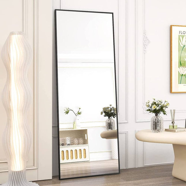 Large Full Length Standing Mirror Wall Decor for Hanging and Floor Use
