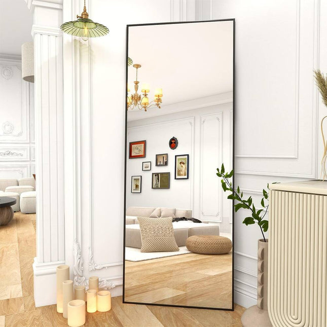 Large Full Length Standing Mirror Wall Decor for Hanging and Floor Use