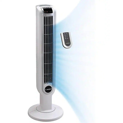 2510 36-Inch Tower Fan with Remote Control Oscillating Cooling Fan