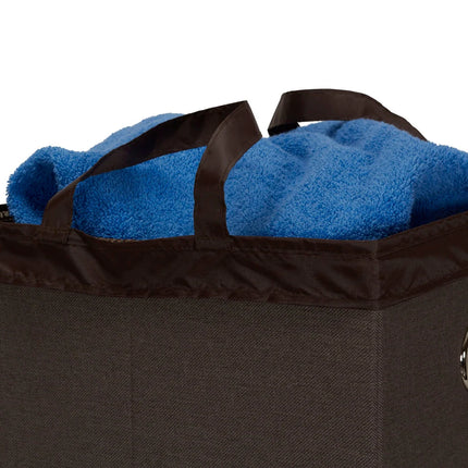 Laundry Hamper with Lid 14x14x26 Inch Storage Basket for Clothes