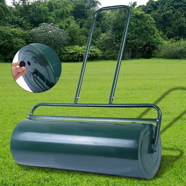 36" x 12" Lawn Roller Water Filled Garden Roller for Grass & Soil Leveling