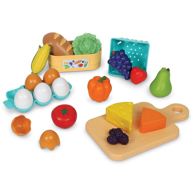 New Sprouts Fresh Market Set Multi Pretend Play Food Grocery Toy Set