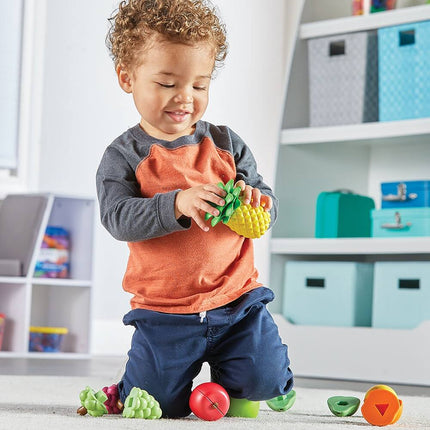 Snap-n-Learn Fruit Assorted Learning Toy Set for Kids Educational Play
