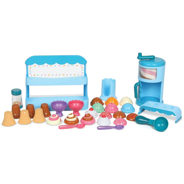 Swirly Scoops Ice Cream Shoppe Multi Color Playset for Kids Pretend Play