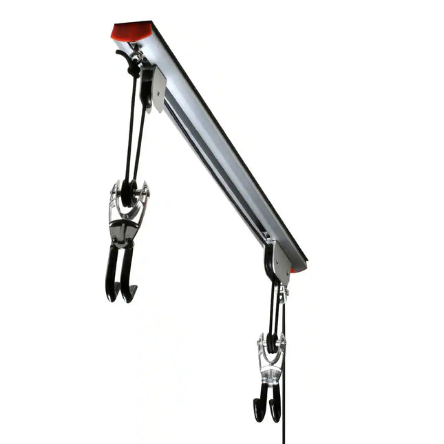 RAD Cycle Rail Mount Hoist Pulley System Bike Hanger Garage Ceiling Storage 75lb