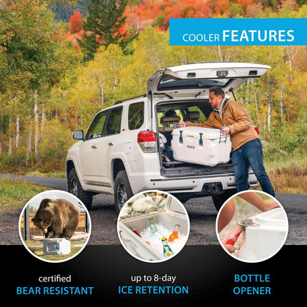 65 Quart High Performance Cooler 65 Qt Heavy Duty Ice Chest Outdoor