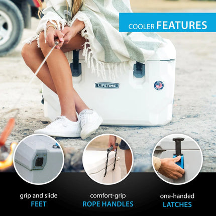 65 Quart High Performance Cooler 65 Qt Heavy Duty Ice Chest Outdoor