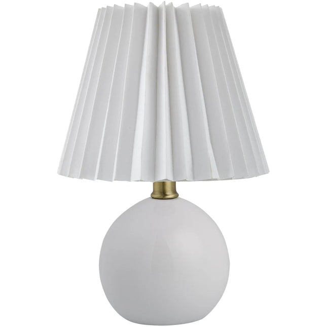 Ferez Modern Contemporary Accent Table Lamp 12"H x 8"W x 8"D Stylish Light