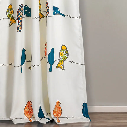 Rowley Birds Curtain Panel Pair – Room Darkening Window Treatment