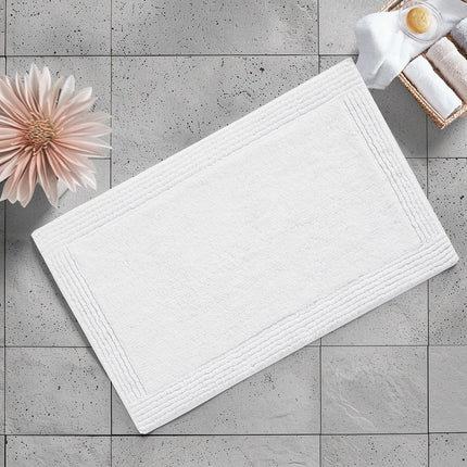 Splendor 100% Cotton Tufted Bath Rug – 3000 GSM, Reversible