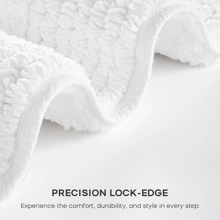 Splendor 100% Cotton Tufted Bath Rug – 3000 GSM, Reversible