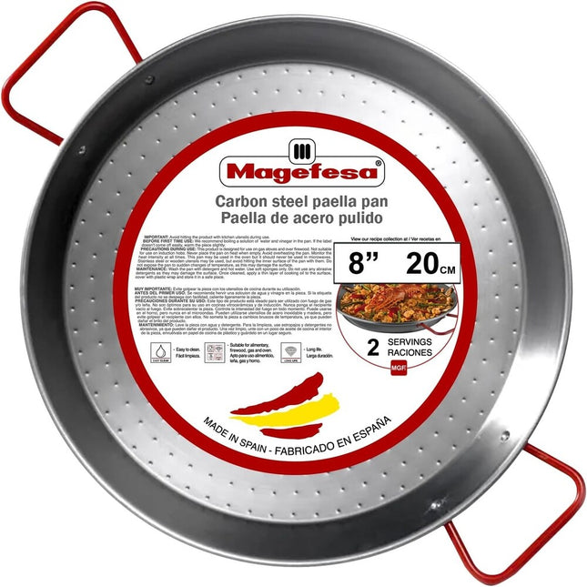 Carbon Steel Paella Pan – Durable Traditional Spanish Cookware