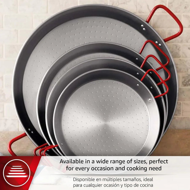 Carbon Steel Paella Pan – Durable Traditional Spanish Cookware