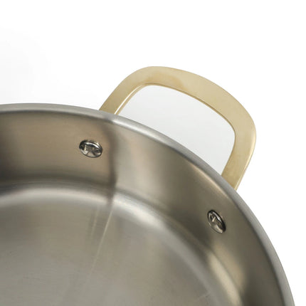 10-Piece Castelle Stainless Steel Cookware Set – Durable Pots & Pans