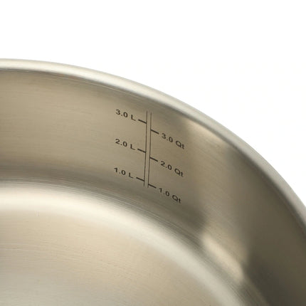 10-Piece Castelle Stainless Steel Cookware Set – Durable Pots & Pans