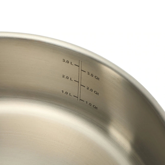10-Piece Castelle Stainless Steel Cookware Set – Durable Pots & Pans