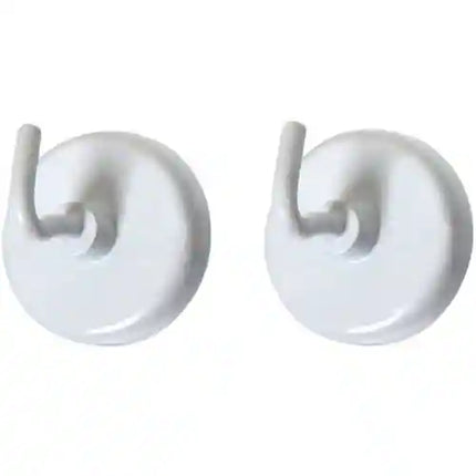 2-Pack Magnetic Hooks by Master Magnetics 07291 – White
