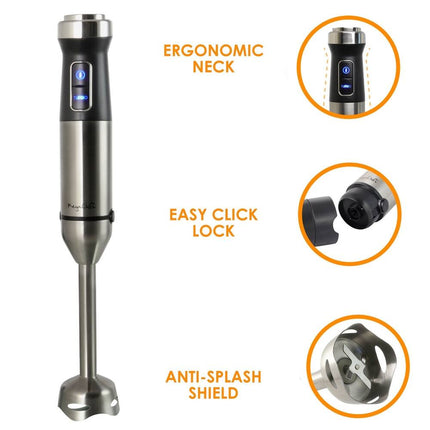 4-in-1 Immersion Hand Blender with Multi-Use Accessories Kitchen Tool