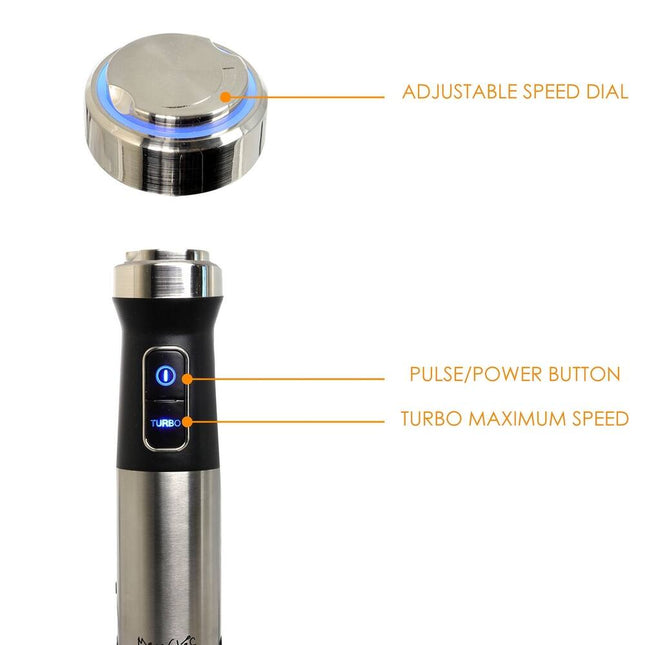 4-in-1 Immersion Hand Blender with Multi-Use Accessories Kitchen Tool