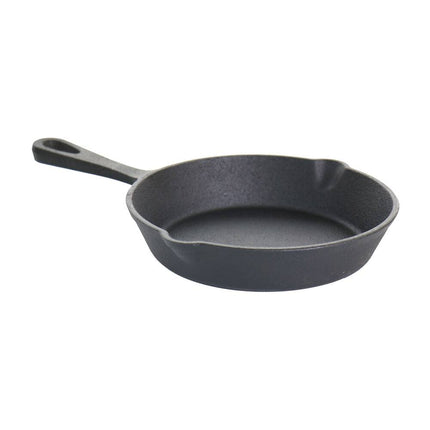3 Piece Cast Iron Skillet Set Pre Seasoned Cooking Frying Pan Set