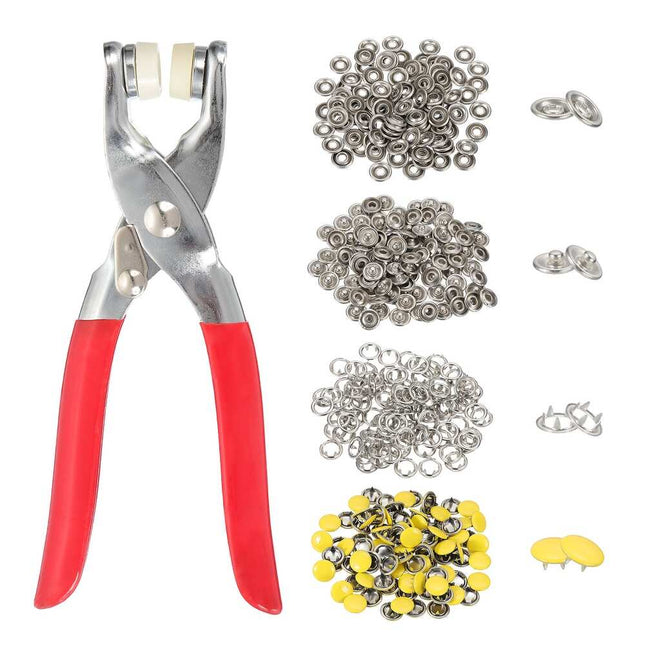 Metal Snap Button Kit – Solid Prong Snap Button Tool Set