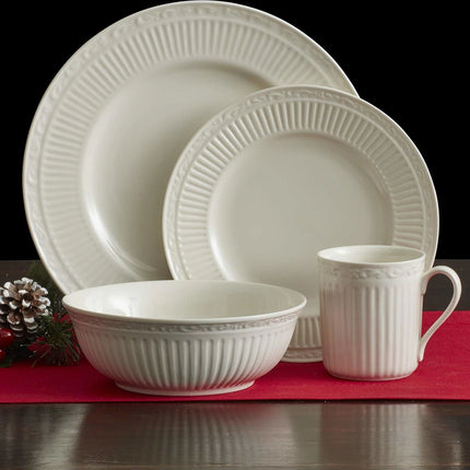 16-Piece Italian Countryside Dinnerware Set – Plates & Bowls