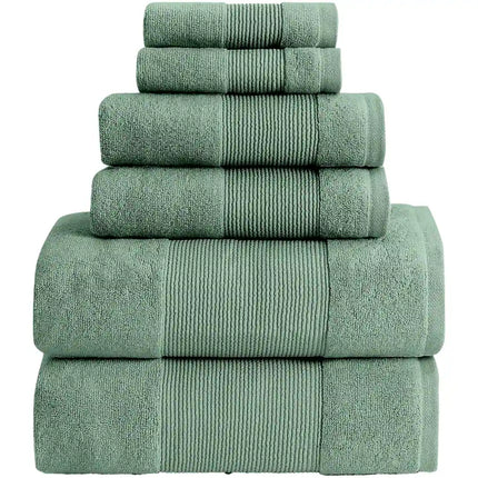 Air Cloud 6-Piece Bath Towel Set – Soft & Absorbent Towels