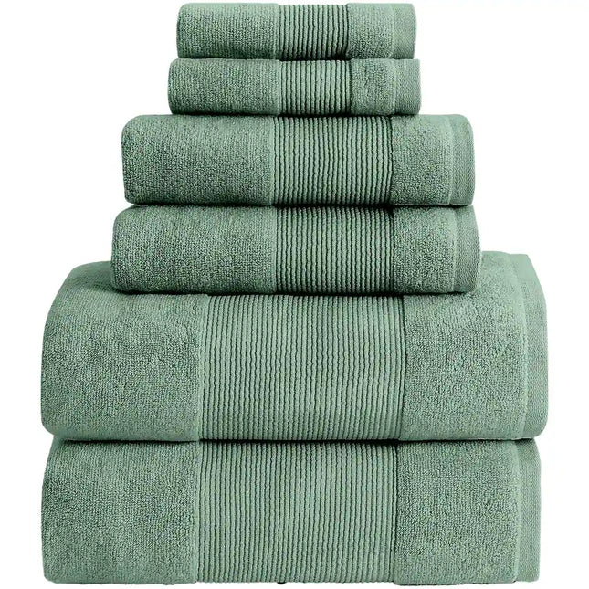 Air Cloud 6-Piece Bath Towel Set – Soft & Absorbent Towels
