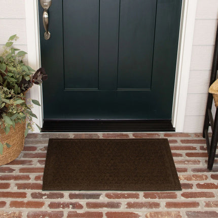 Dots Impressions All Weather Recycled Rubber Door Mat for Outdoor Use