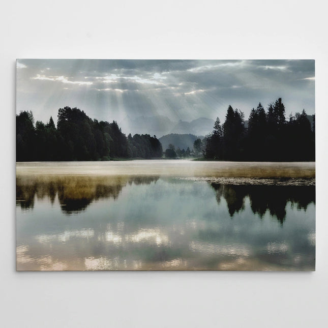 Morning Bliss I Gallery Wrapped Canvas Wall Art Nature Home Decor