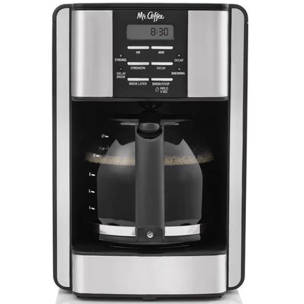 12 Cup Black Coffee Maker Drip Coffee Machine for Home and Office