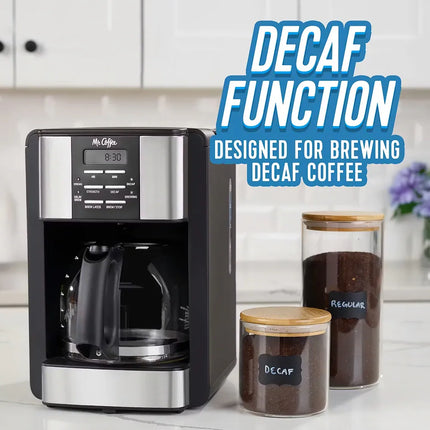 12 Cup Black Coffee Maker Drip Coffee Machine for Home and Office