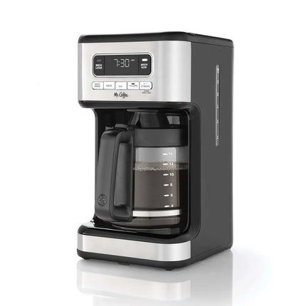 14-Cup Programmable Coffee Maker with Digital Controls & Auto Brew Timer