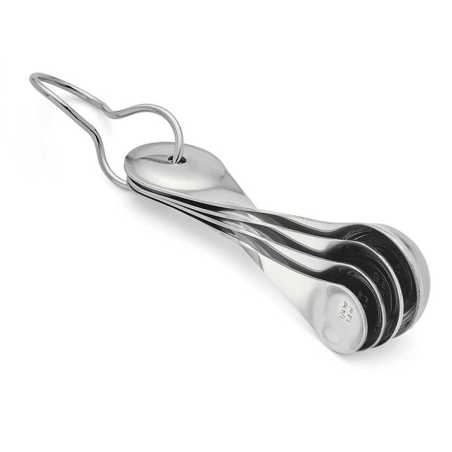Twist Measuring Spoons Set with Adjustable Design for Accurate Measuring