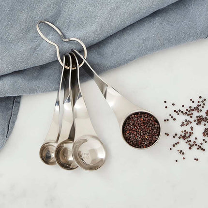 Twist Measuring Spoons Set with Adjustable Design for Accurate Measuring