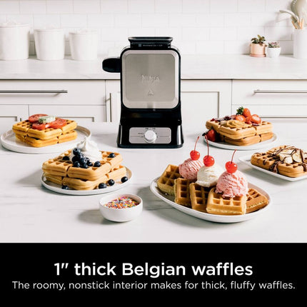 BW1001 NeverStick PRO Belgian Waffle Maker Nonstick Easy Clean Iron