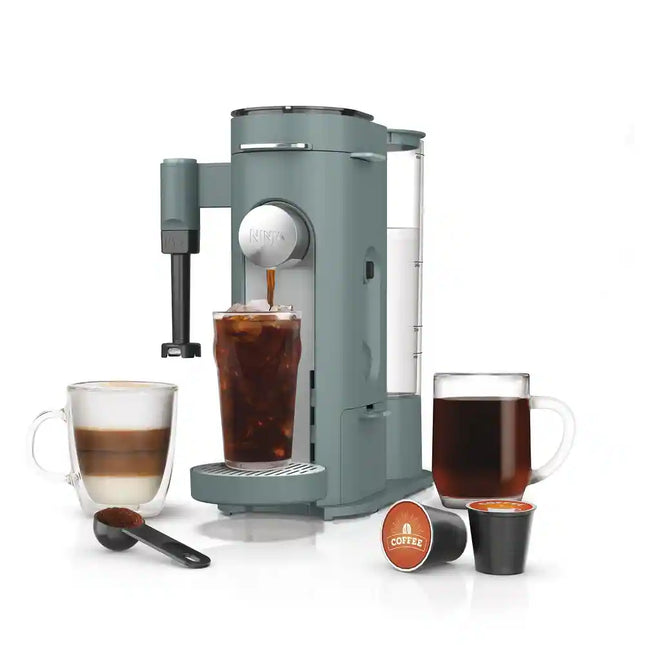 Single-Serve Coffee Maker for Pods and Grounds Specialty Brewing System