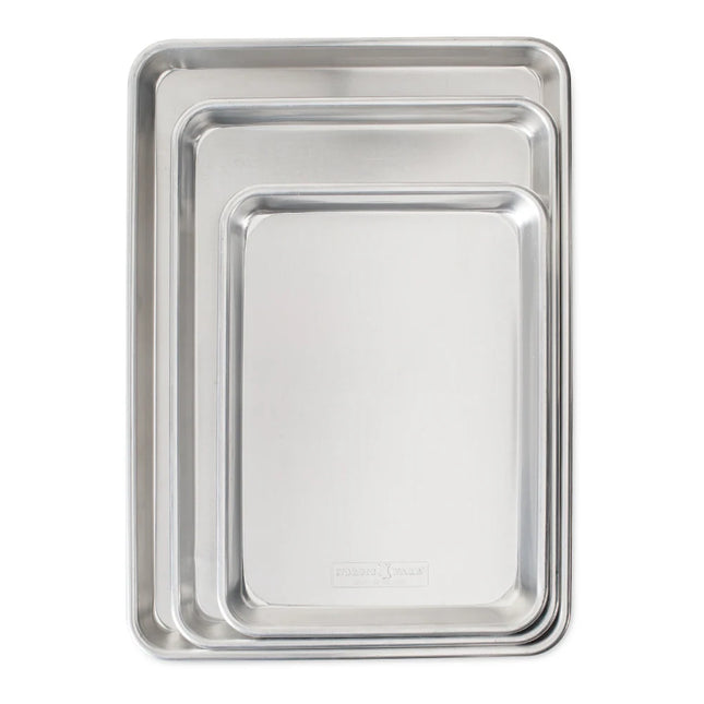 3-Piece Baker's Delight Set – Silver Bakeware Collection