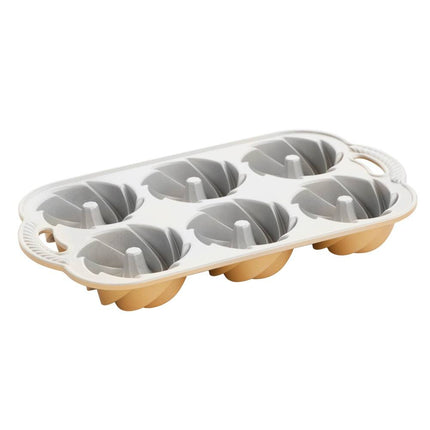 Heritage Bundtlette Pan Nonstick Mini Bundt Cake Baking Mold
