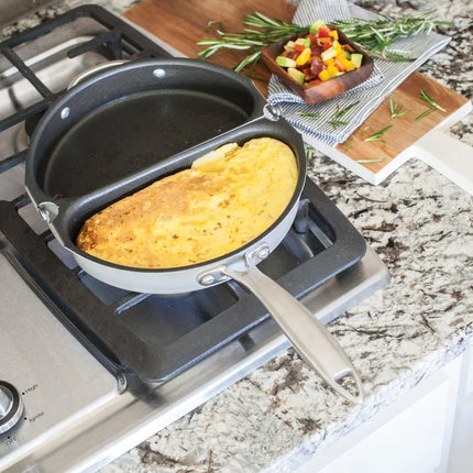 20 Inch Preseasoned Cast Iron Reversible Griddle Plate Pan Grill